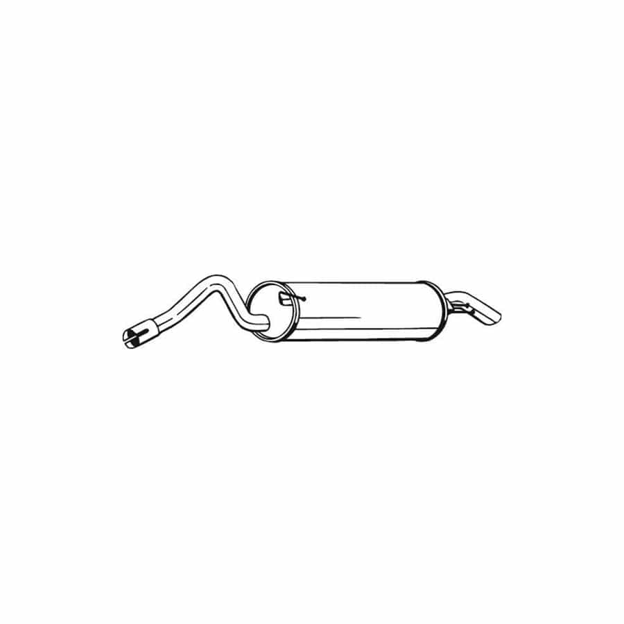 Bosal 279-403 Rear Silencer For Fiat Stilo