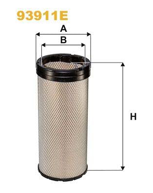 WIX Filters 93911E Secondary Air Filter