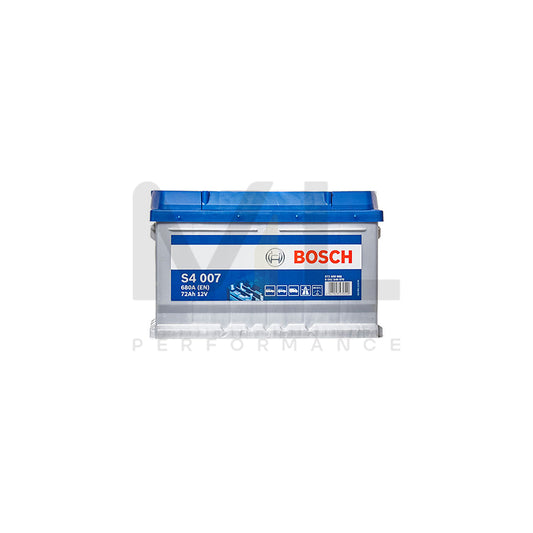 Bosch S4 Car Battery 100 (72Ah) 4 Year Guarantee | ML Performance UK Car Parts