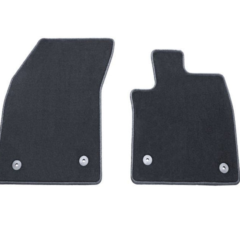 GENUINE FORD 2367744 FOCUS CARPET FLOOR MATS BLACK, FRONT | ML Performance UK