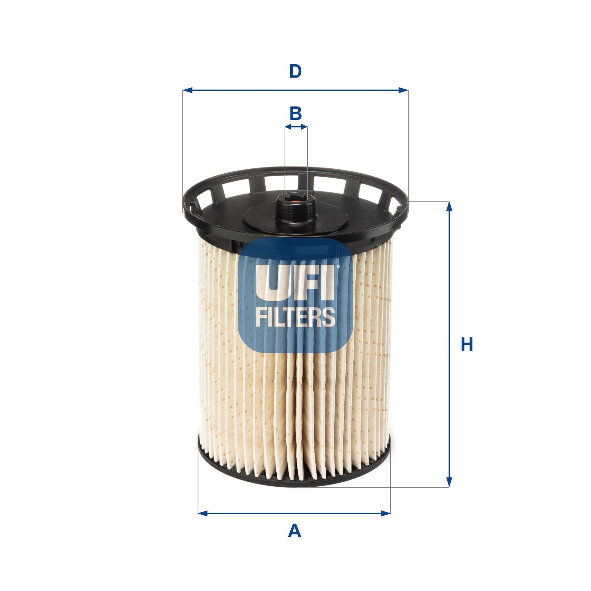 UFI 26.129.00 Fuel Filter