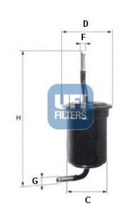 UFI 31.517.00 Fuel Filter