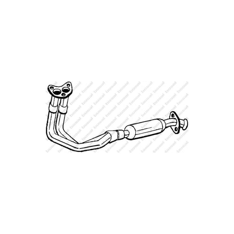 Bosal 154-909 Front Silencer For Ford Fiesta