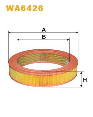 WIX Filters WA6426 Air Filter