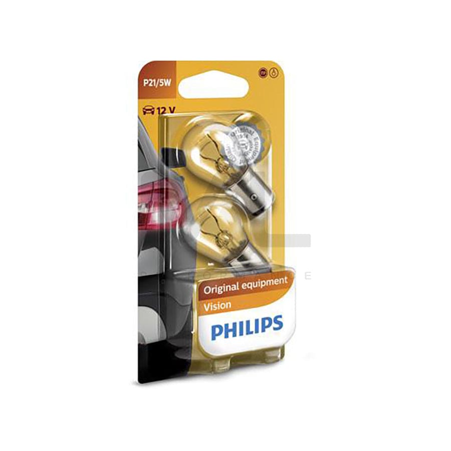 PHILIPS 12499B2 Bulb, indicator 12V 21/5W, Ball-shaped lamp, P21/5W, BAY15d | ML Performance Car Parts