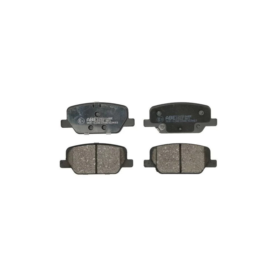 ABE C20518ABE Brake Pad Set For Hyundai Santa Fe