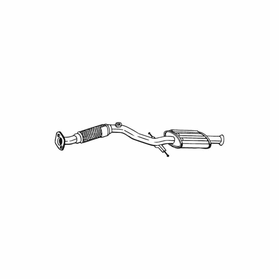 Bosal 165-295 Front Silencer For Hyundai Matrix (Fc)