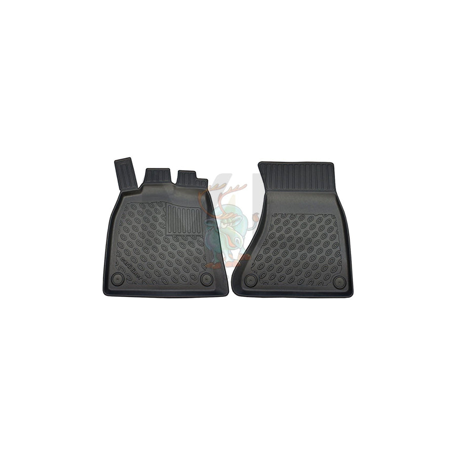 RENSI 253200 Floor mat set Elastomer, Front, Quantity: 2, Anthracite, Black | ML Performance Car Parts