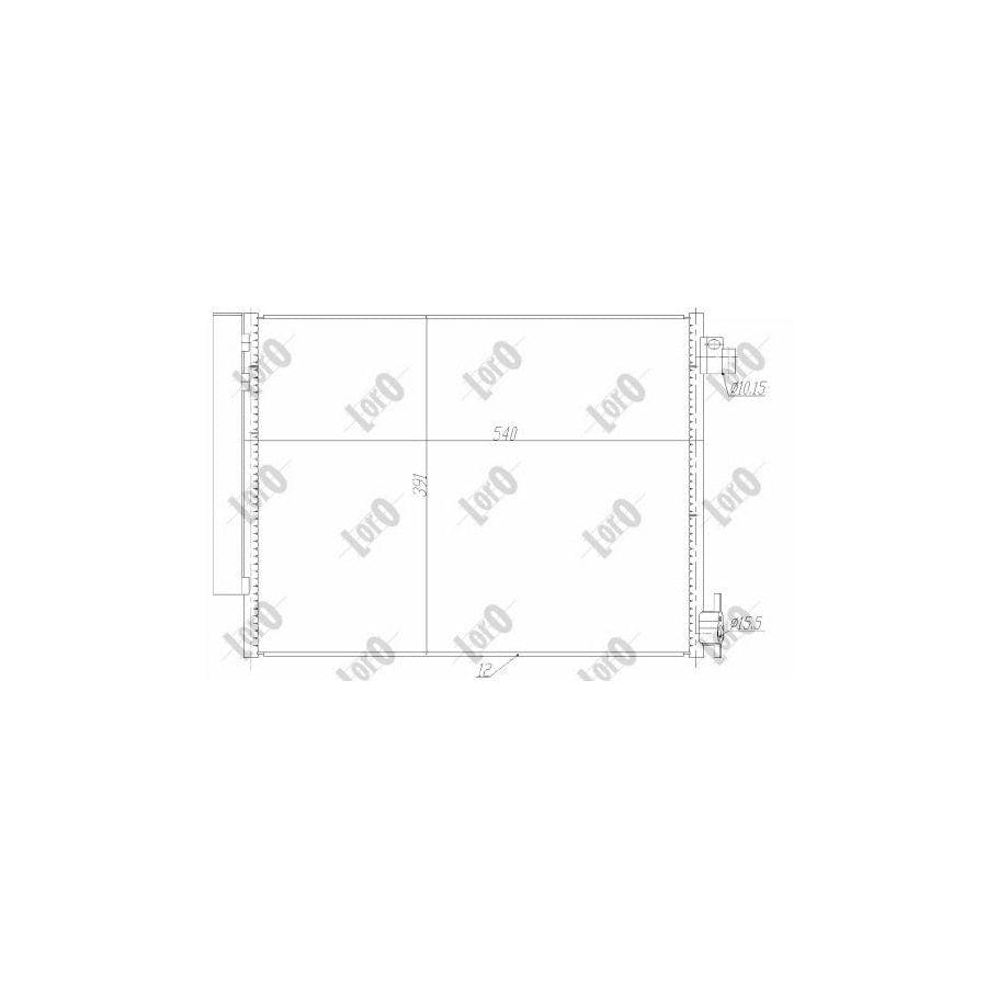 Abakus 0420160049 Air Conditioning Condenser | ML Performance UK