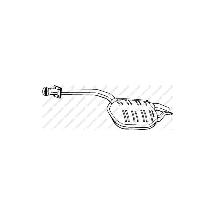 Bosal 175-011 Middle Silencer