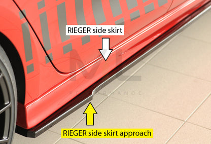 Rieger 00088222 SEAT Leon KL Side Skirt Splitter 4 | ML Performance UK Car Parts