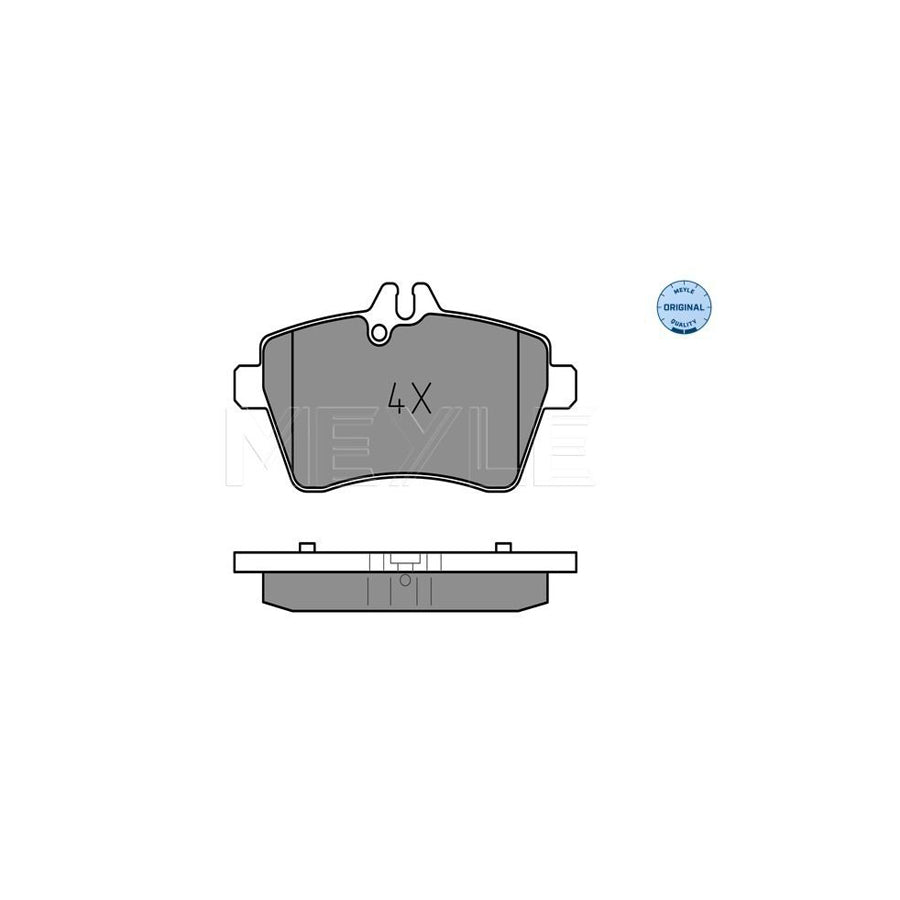 Meyle 025 240 7719 Brake Pad Set