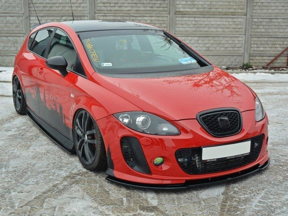 Maxton Design Seat Leon MK2 Ms Design Front Splitter