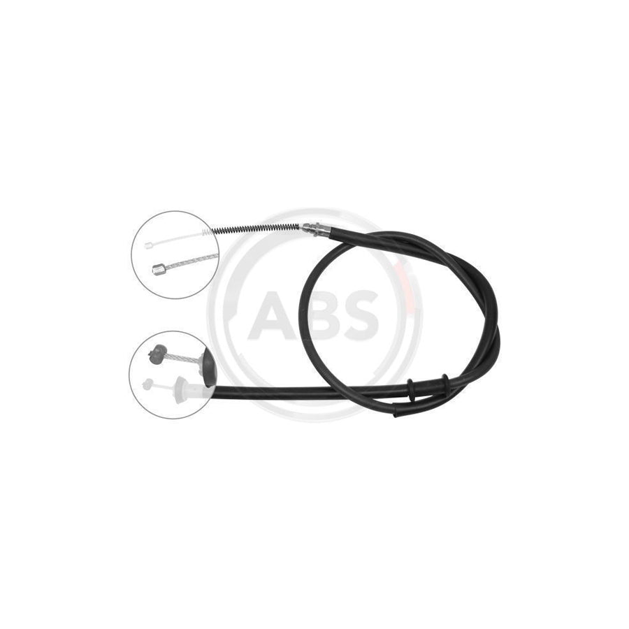 A.B.S. K18126 Hand Brake Cable For Lancia Ypsilon Ii (843)