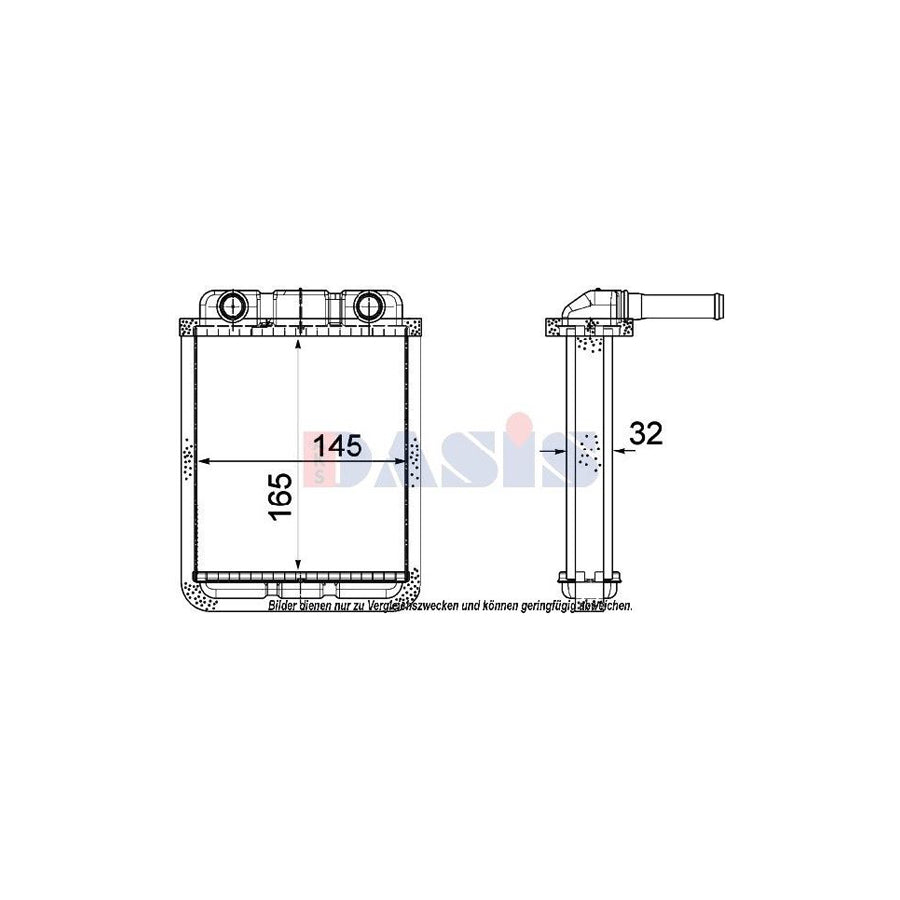 AKS Dasis 079002N Heater Matrix | ML Performance UK