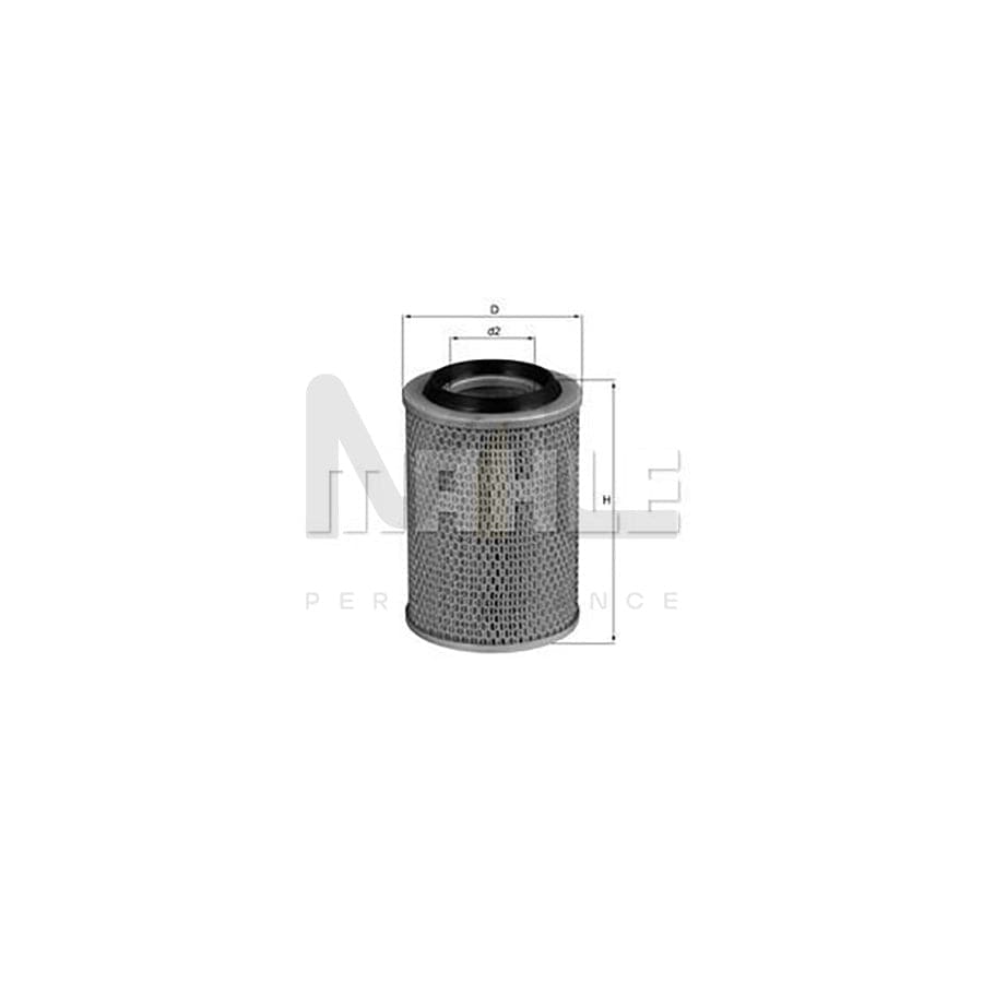 MAHLE ORIGINAL LX 567 Air Filter Filter Insert | ML Performance Car Parts