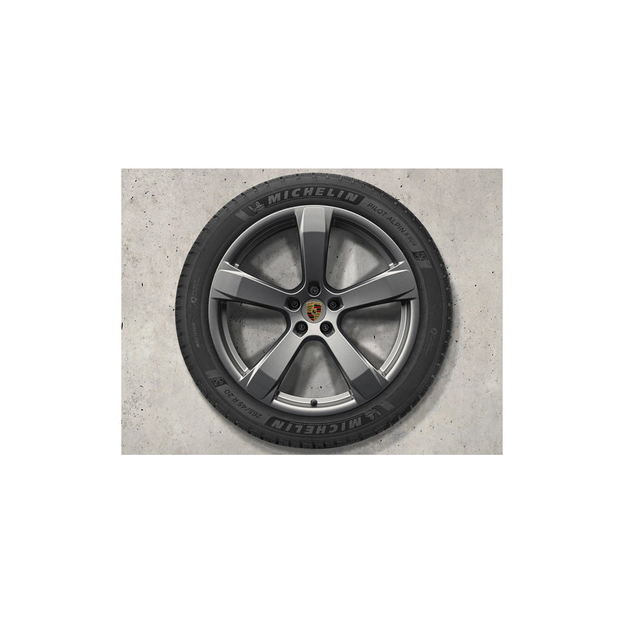 Genuine Porsche 20 Macan Sport Alloy Wheels & Winter Tyres Original Porsche | ML Performance UK Car Parts