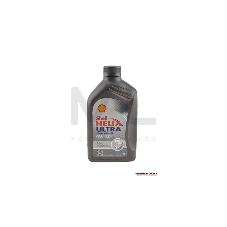 Shell Helix Ultra Professional AB-L 0W-30 - 209 ltr | ML Performance UK Car Parts