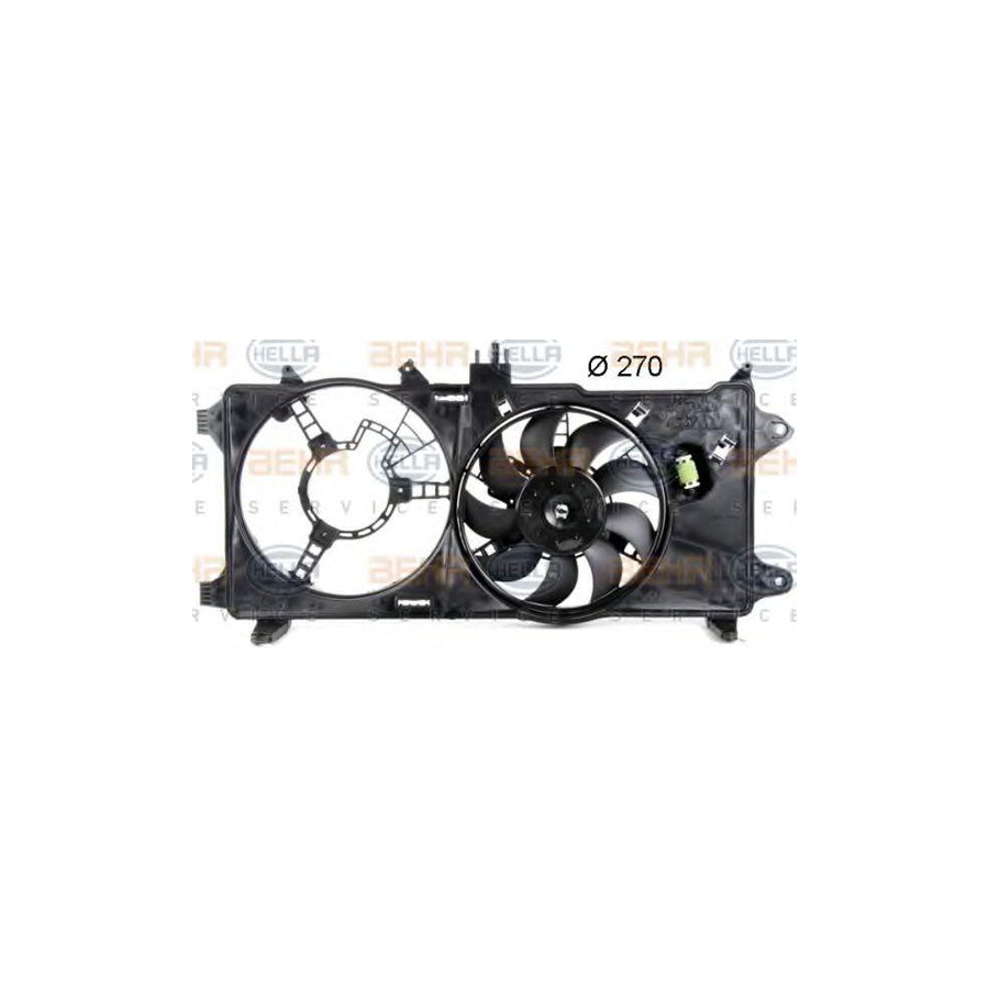 Hella 8EW 351 039-571 Fan, Radiator