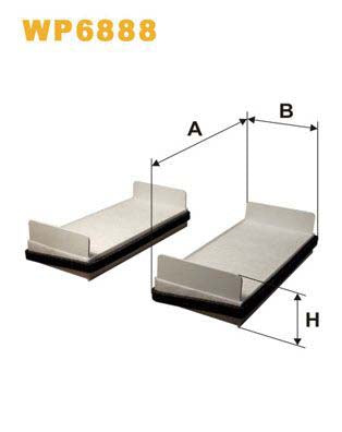WIX Filters WP6888 Pollen Filter