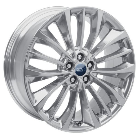 GENUINE FORD 2231464 x4 SET OF 4 EDGE ALLOY WHEEL 20" 5 X 3-SPOKE DESIGN, POLISHED ALUMINIUM, 2016 - 2021 | ML Performance UK