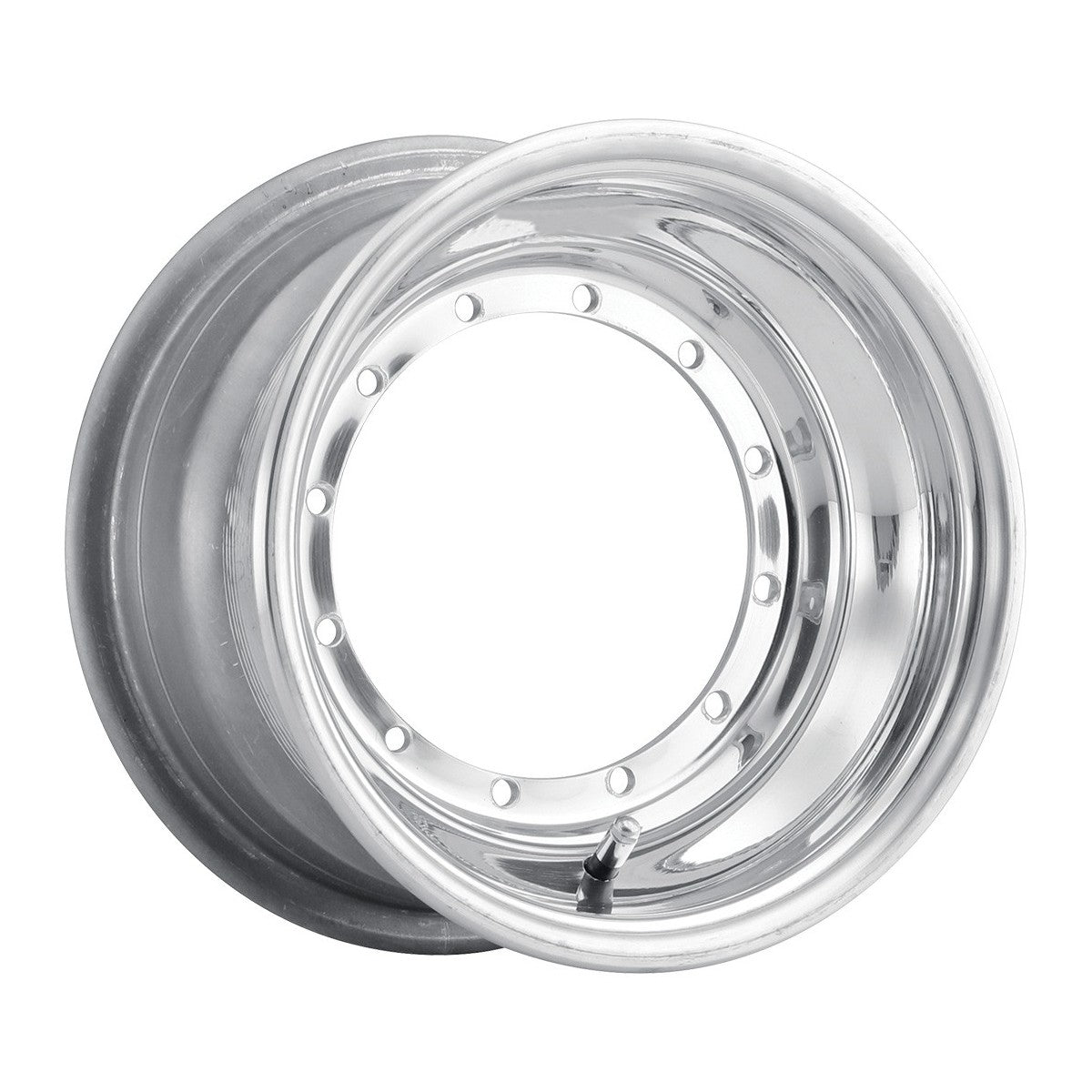 Weld 860-30704 Midget Direct Mount Wheel 13x7 5x247.65 ET0 BS4 Polished Shell