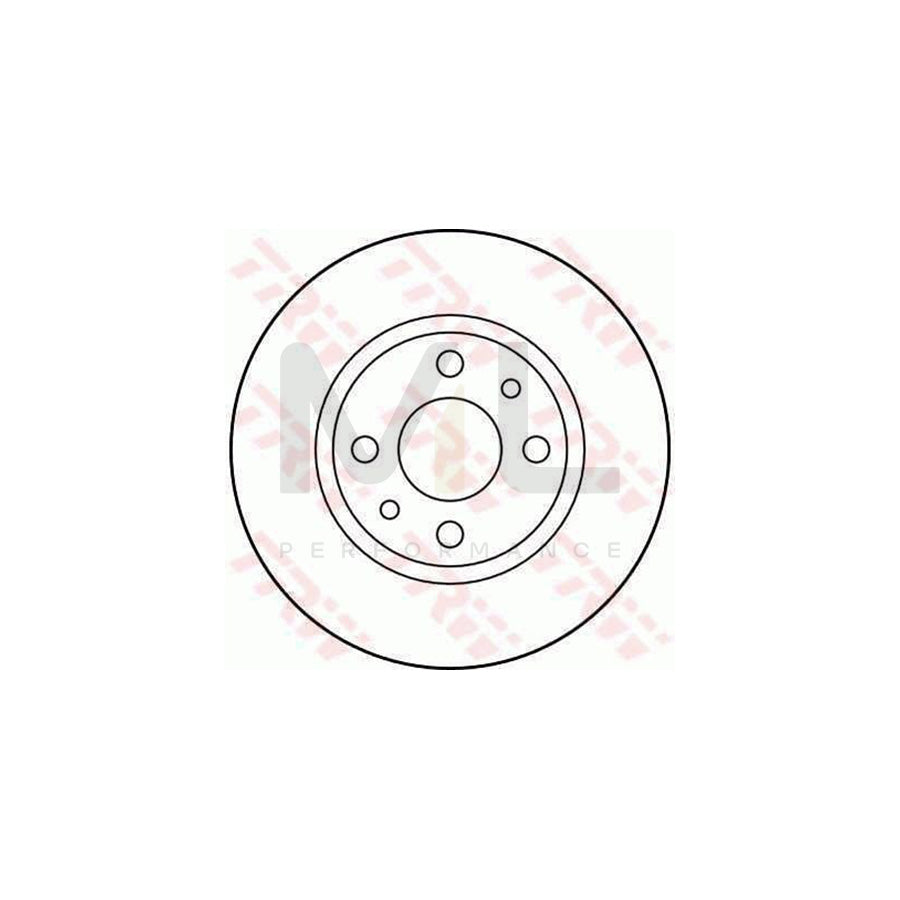 TRW DF1788 Brake Disc Solid | ML Performance Car Parts