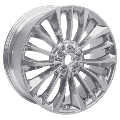 GENUINE FORD 2231464 x4 SET OF 4 EDGE ALLOY WHEEL 20" 5 X 3-SPOKE DESIGN, POLISHED ALUMINIUM, 2016 - 2021 | ML Performance UK