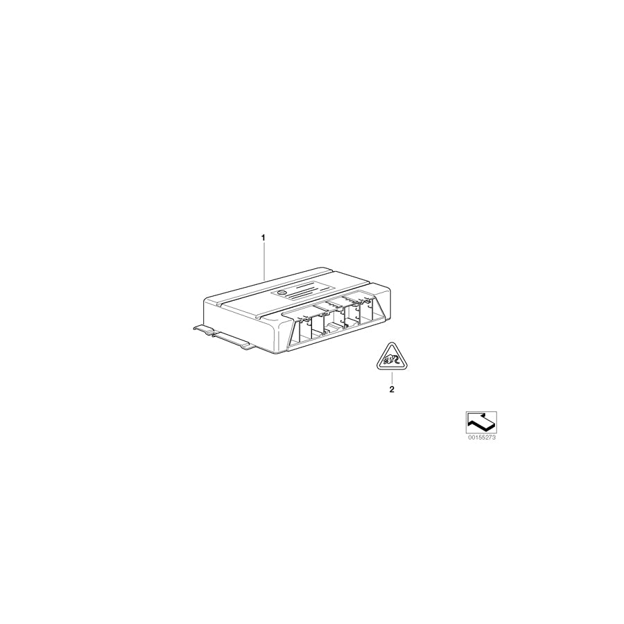 Genuine BMW 24601423886 E46 E39 Exch. Basic Control Unit Egs GS20 (Inc. 318Ci, 318i & 316i 1.9) | ML Performance UK