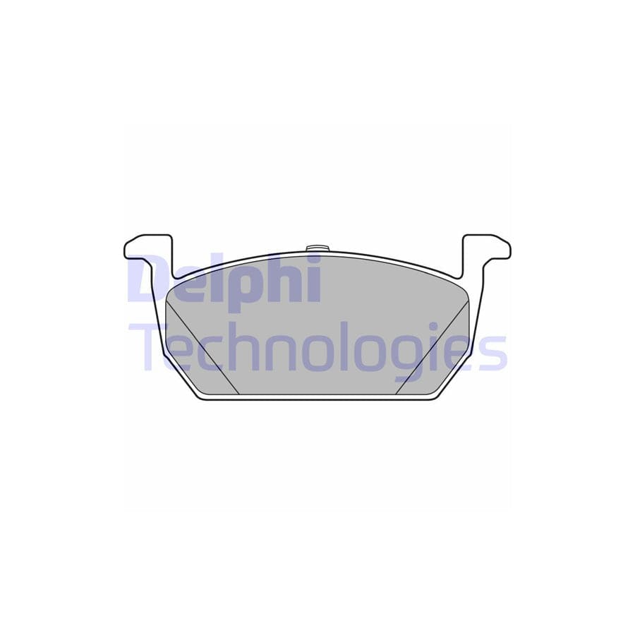 Delphi Lp3287 Brake Pad Set