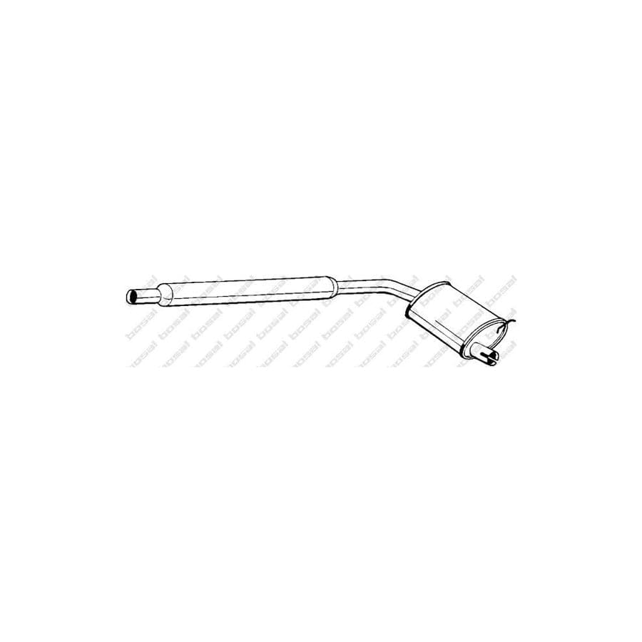 Bosal 190-783 Middle Silencer For Peugeot 305 Ii Estate