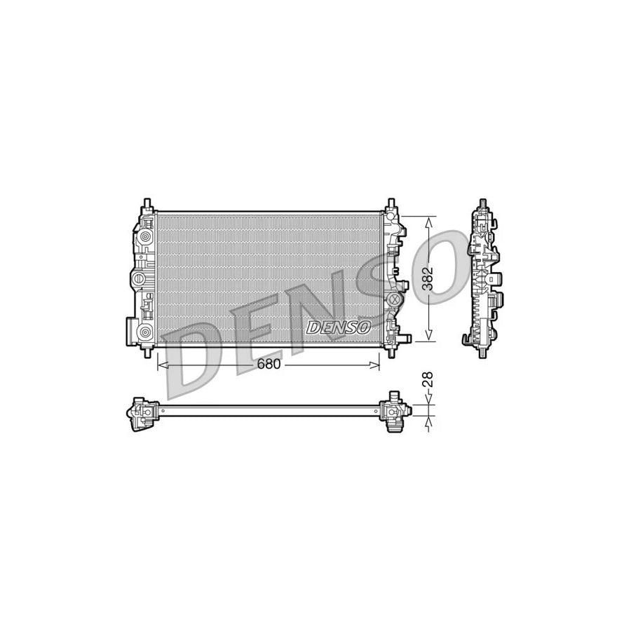 Denso DRM20009 Drm20009 Engine Radiator | ML Performance UK