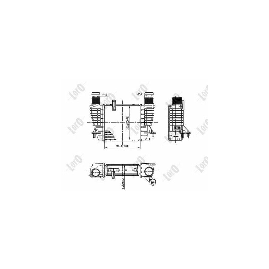 Abakus 0420180003 Intercooler | ML Performance UK