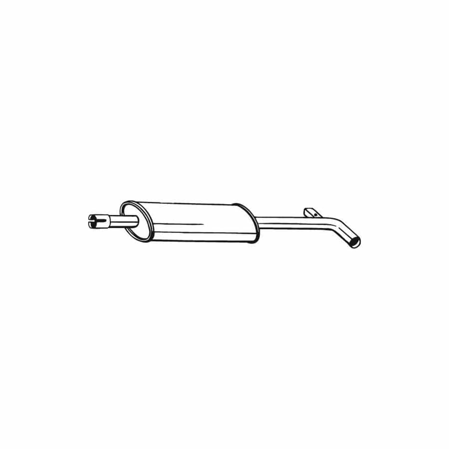 Bosal 200-021 Middle Silencer