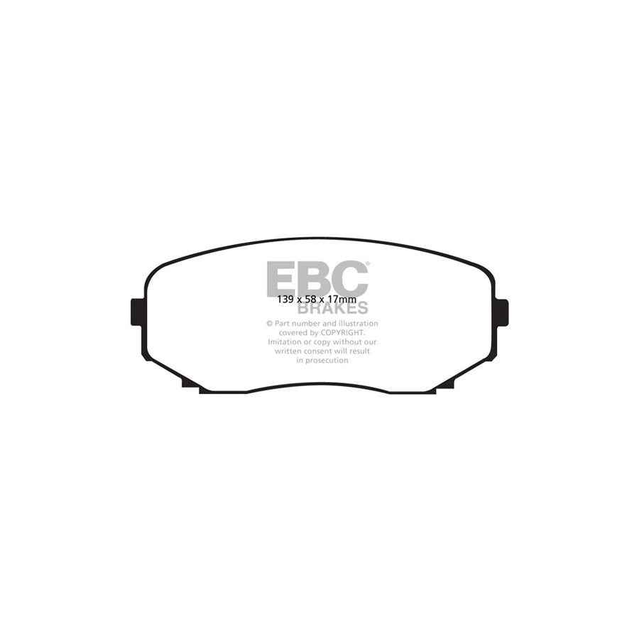 EBC DP41794R Ford Mazda Yellowstuff Front Brake Pads 2 | ML Performance UK Car Parts