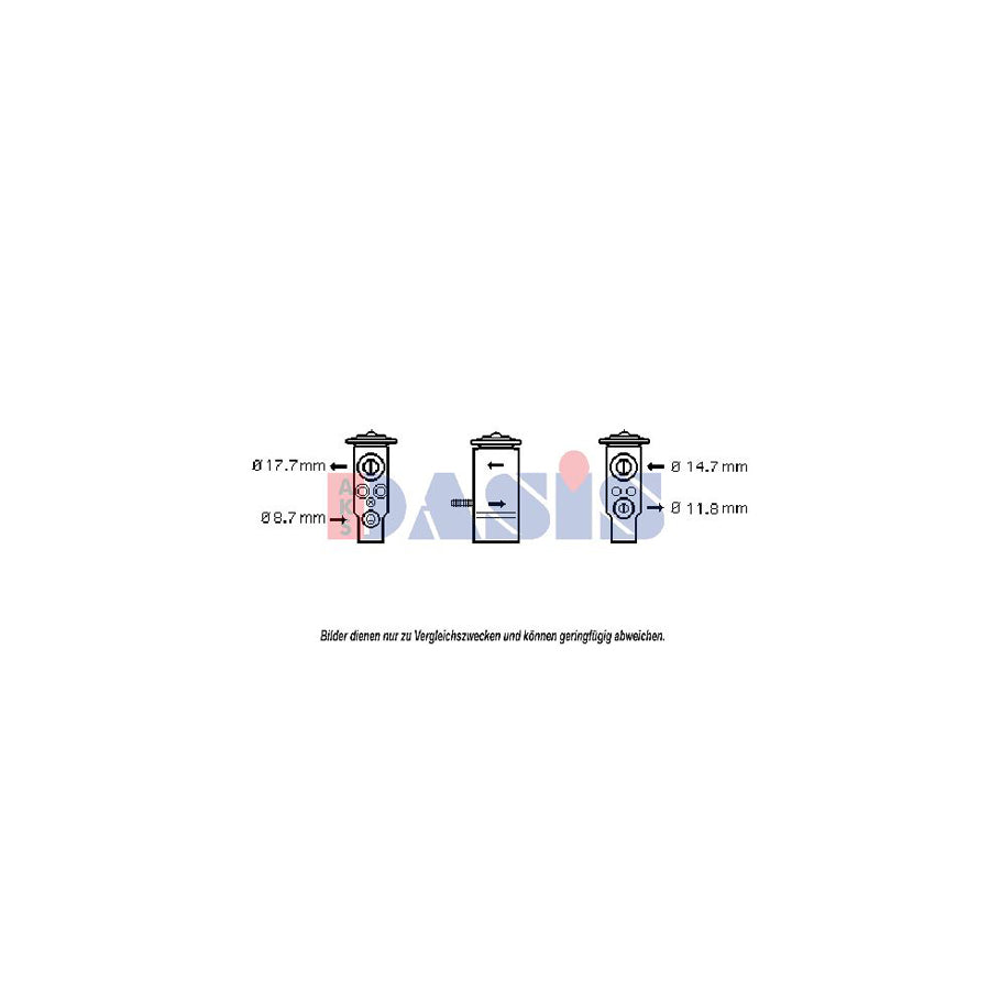 AKS Dasis 840119N Ac Expansion Valve | ML Performance UK