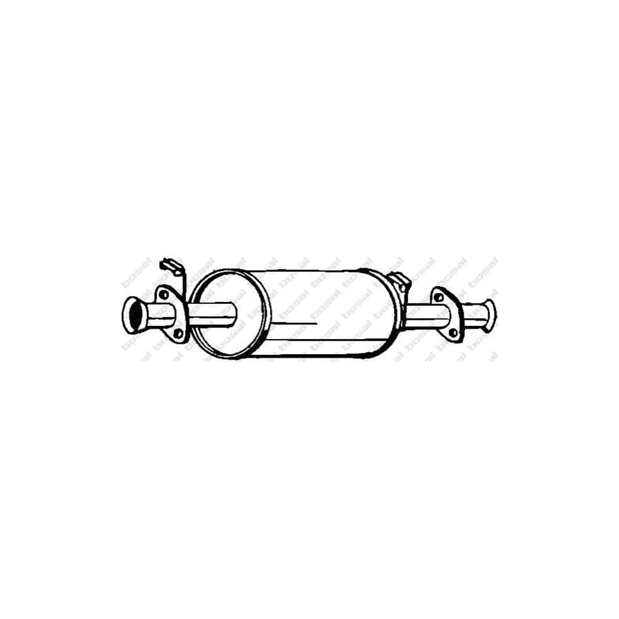 Bosal 210-817 Middle Silencer For Land Rover Discovery I (Lj)