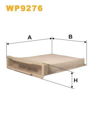 WIX Filters WP9276 Pollen Filter