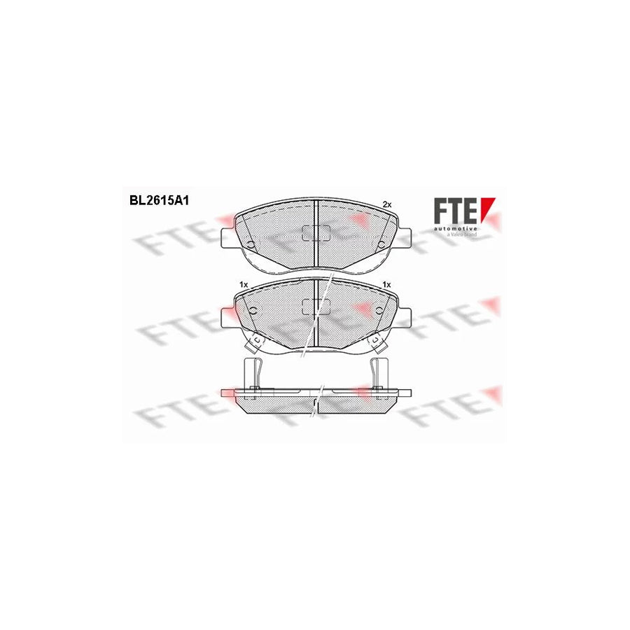 Fte 9010863 Brake Pad Set | ML Performance UK Car Parts