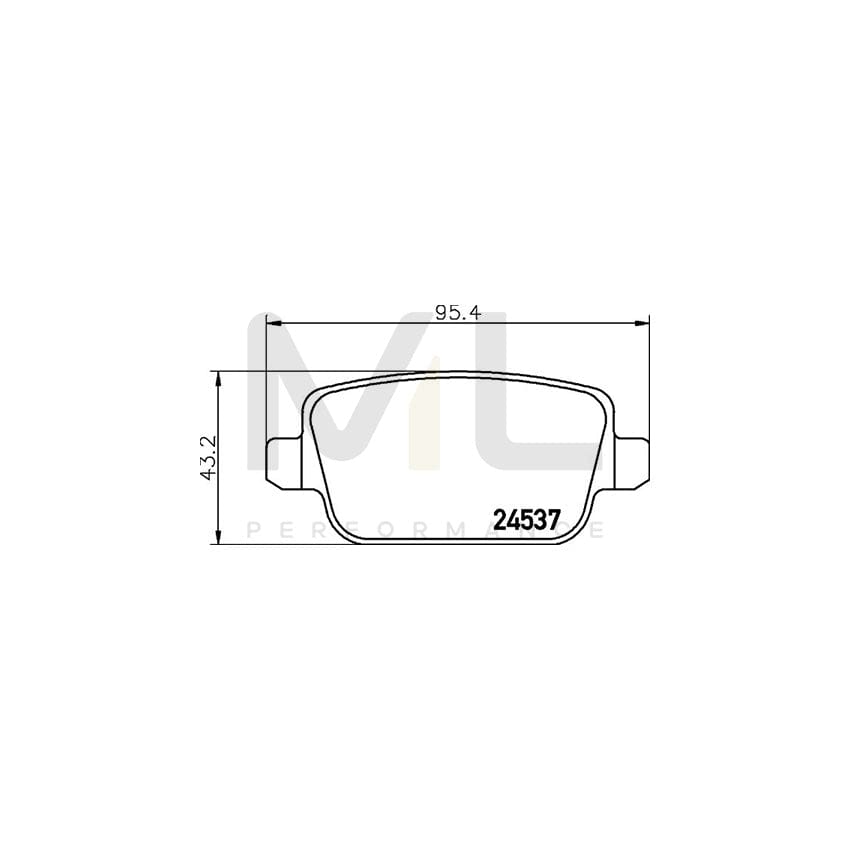 HELLA 8AH 355 466-731 Brake Hose suitable for MERCEDES-BENZ G-Class 460mm, M10x1 | ML Performance Car Parts