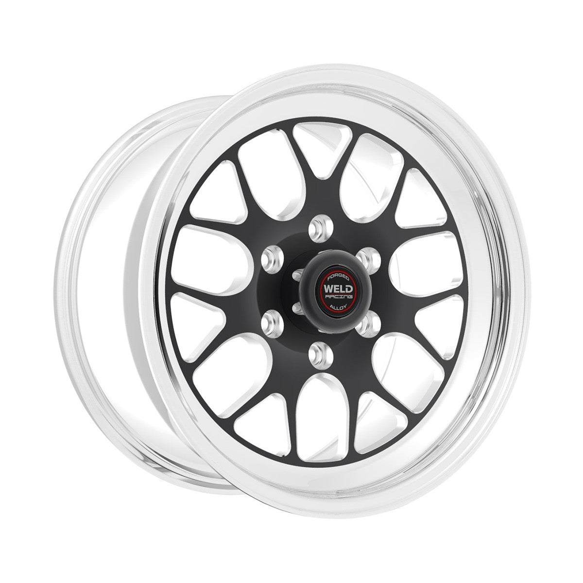 Weld 77MP-510E65C S77 Hd Wheel 15x10 6x5.5 ET25 BS6.5 Polished Center - Polished Shell