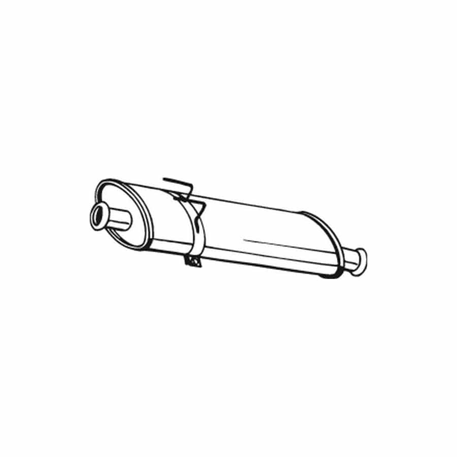 Bosal 200-825 Middle Silencer