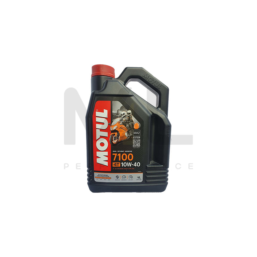 Motul 7100 4T 10w-40 Ester Synthetic Racing Motorcycle Engine Oil 4l | Engine Oil | ML Car Parts UK | ML Performance