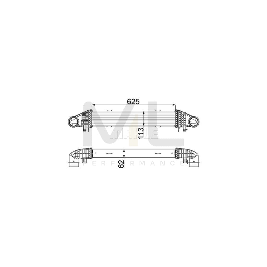 MAHLE ORIGINAL CI 359 000P Intercooler | ML Performance Car Parts