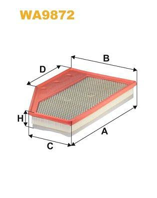 WIX Filters WA9872 Air Filter