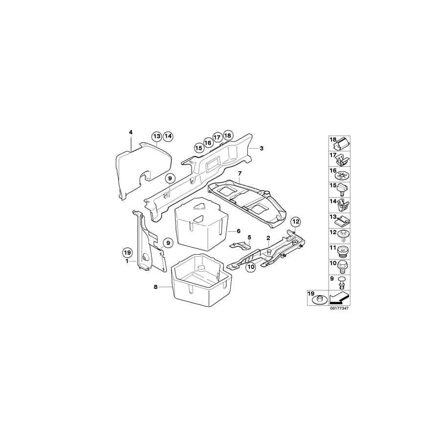 Genuine BMW 51479123217 F33 F83 E93 Cover, Main Bearing, Left (Inc. 435dX, 318i & 323i) | ML Performance UK Car Parts