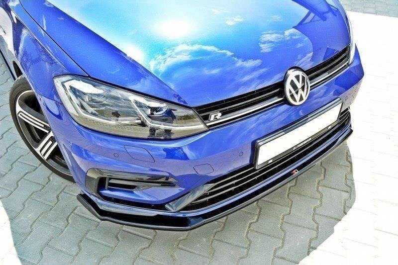 Maxton Design Volkswagen Golf R / R-Line MK7.5 Front Splitter V.2