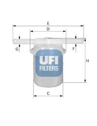 UFI 31.005.00 Fuel Filter