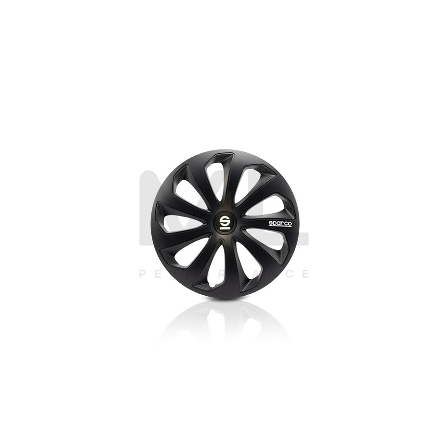 SPARCO SICILIA SPC1470BK Wheel trims 14 Inch Black | ML Performance Car Parts