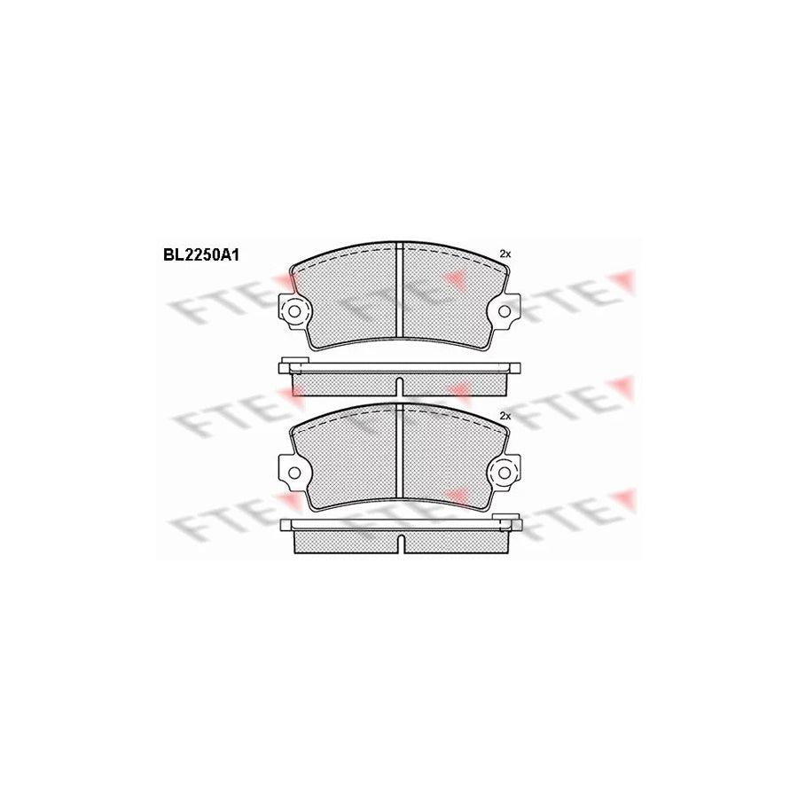 Fte BL2250A1 Brake Pad Set | ML Performance UK Car Parts